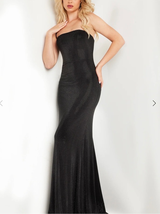 Jovani Dresses & Skirts - Jovani Black Sparkle Sleeveless Maxi Dress